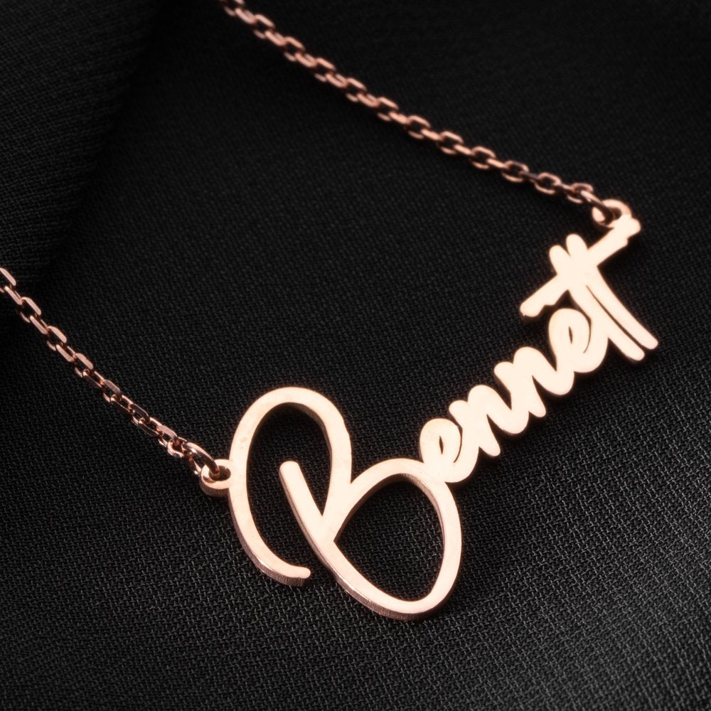Minimalist customized name gifts, elegantly designed for a personal and meaningful touch, perfect for daily wear or gifting