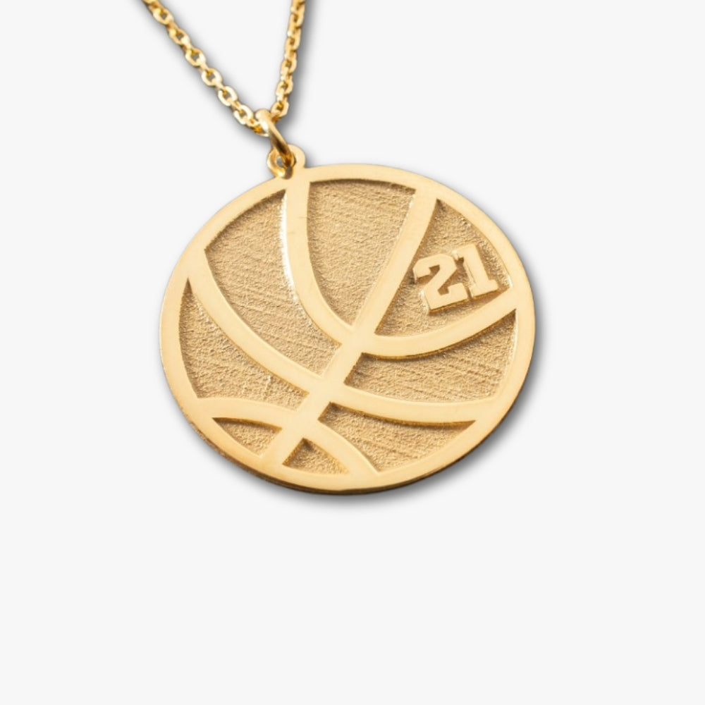 Custom Basketball Necklace