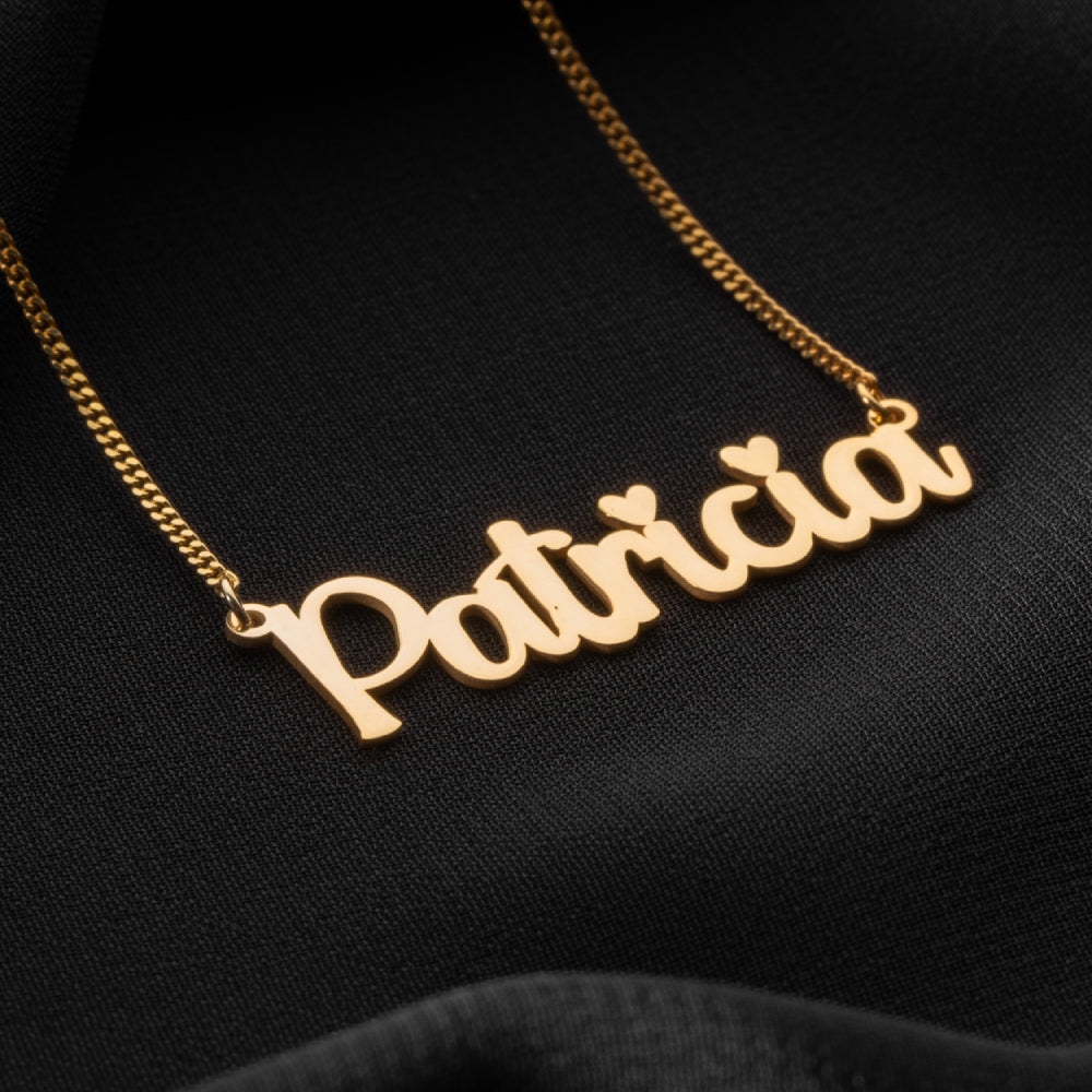 Personalized name necklace, custom-designed with high-quality materials for a unique and stylish accessory