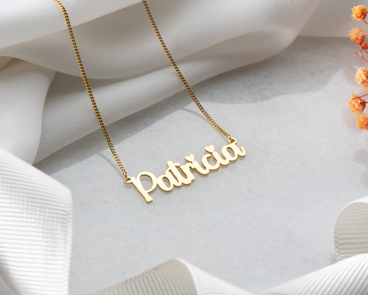 Custom Sterling Silver Name Necklace