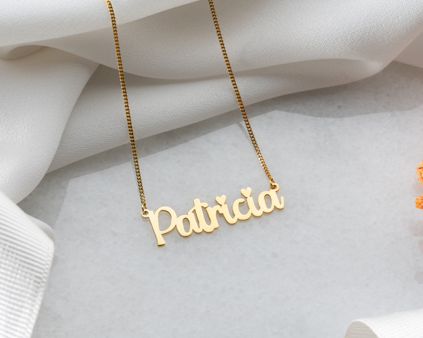 Custom Sterling Silver Name Necklace