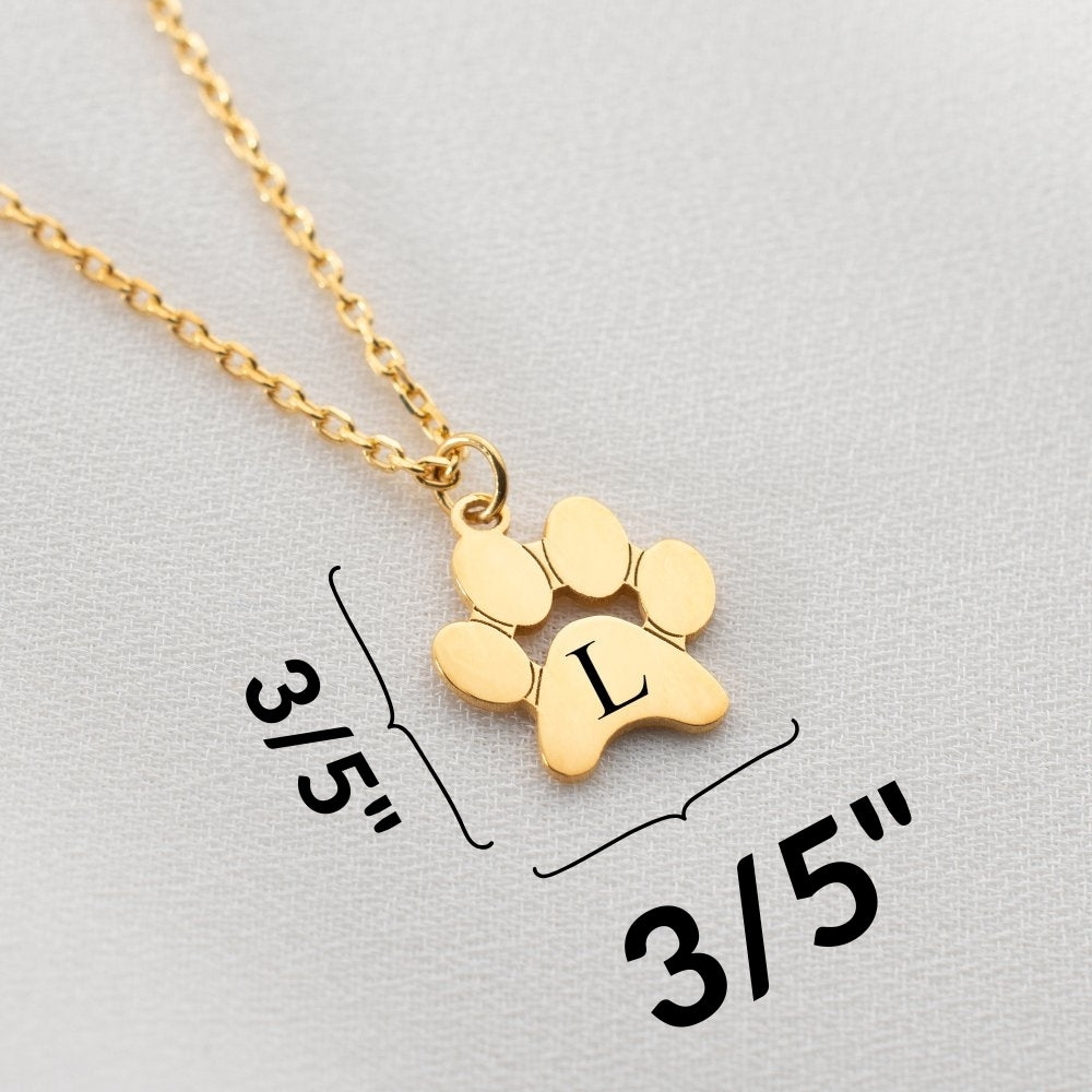Personalized dog lover necklace, a custom and meaningful jewelry piece designed to celebrate your love for dogs
