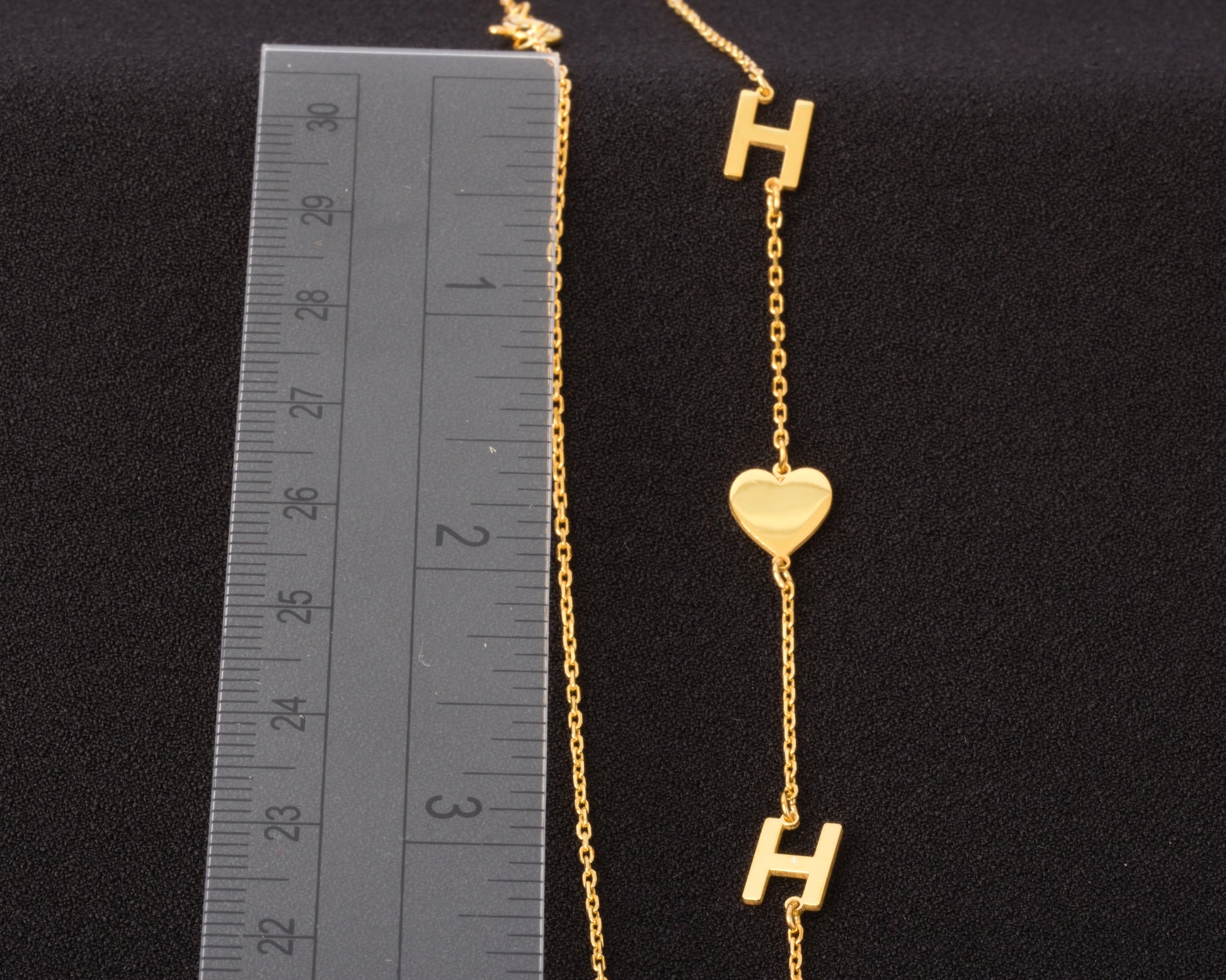Custom side initial necklace, a meaningful and stylish gift for women