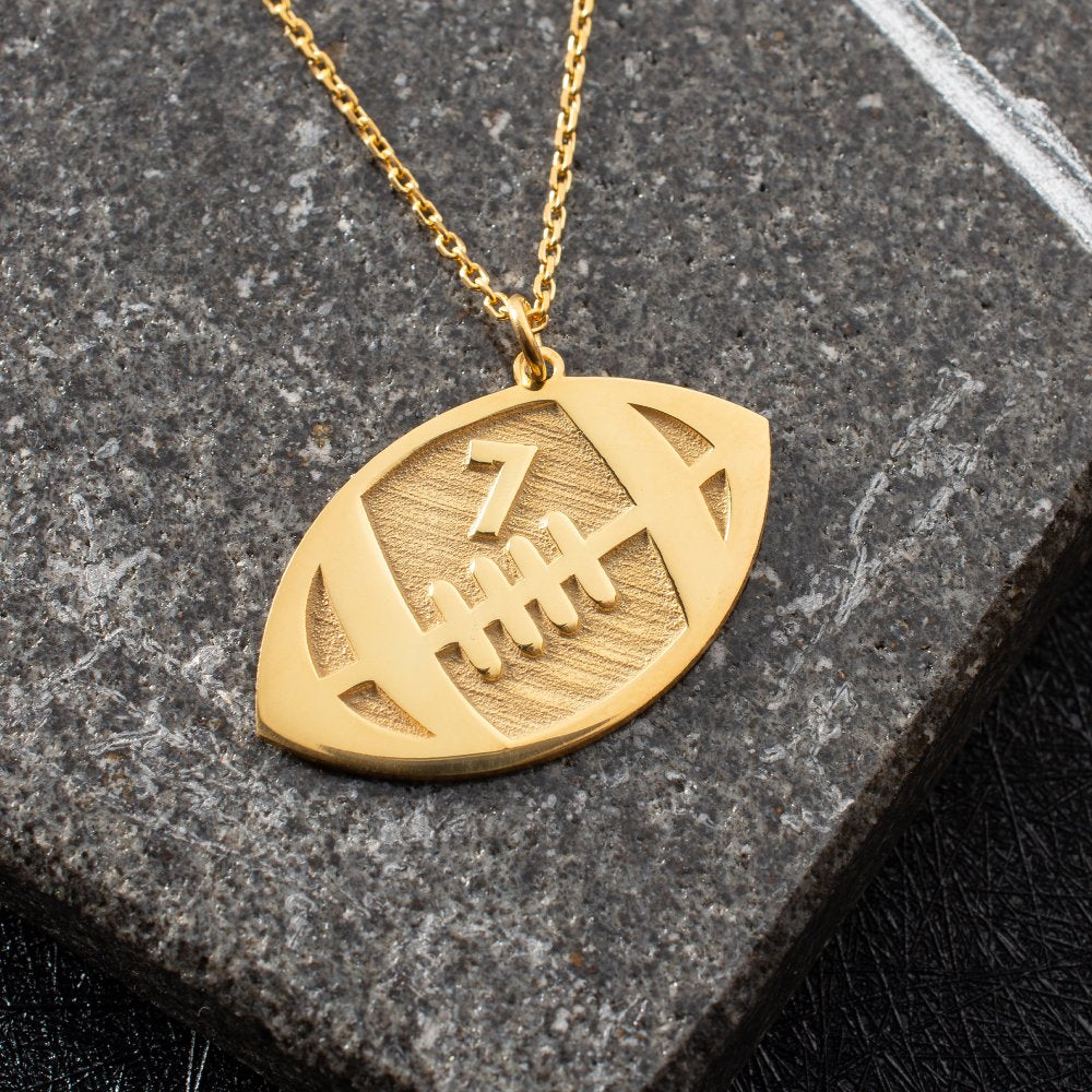 Custom American football gift for teams, perfect for players and coaches.