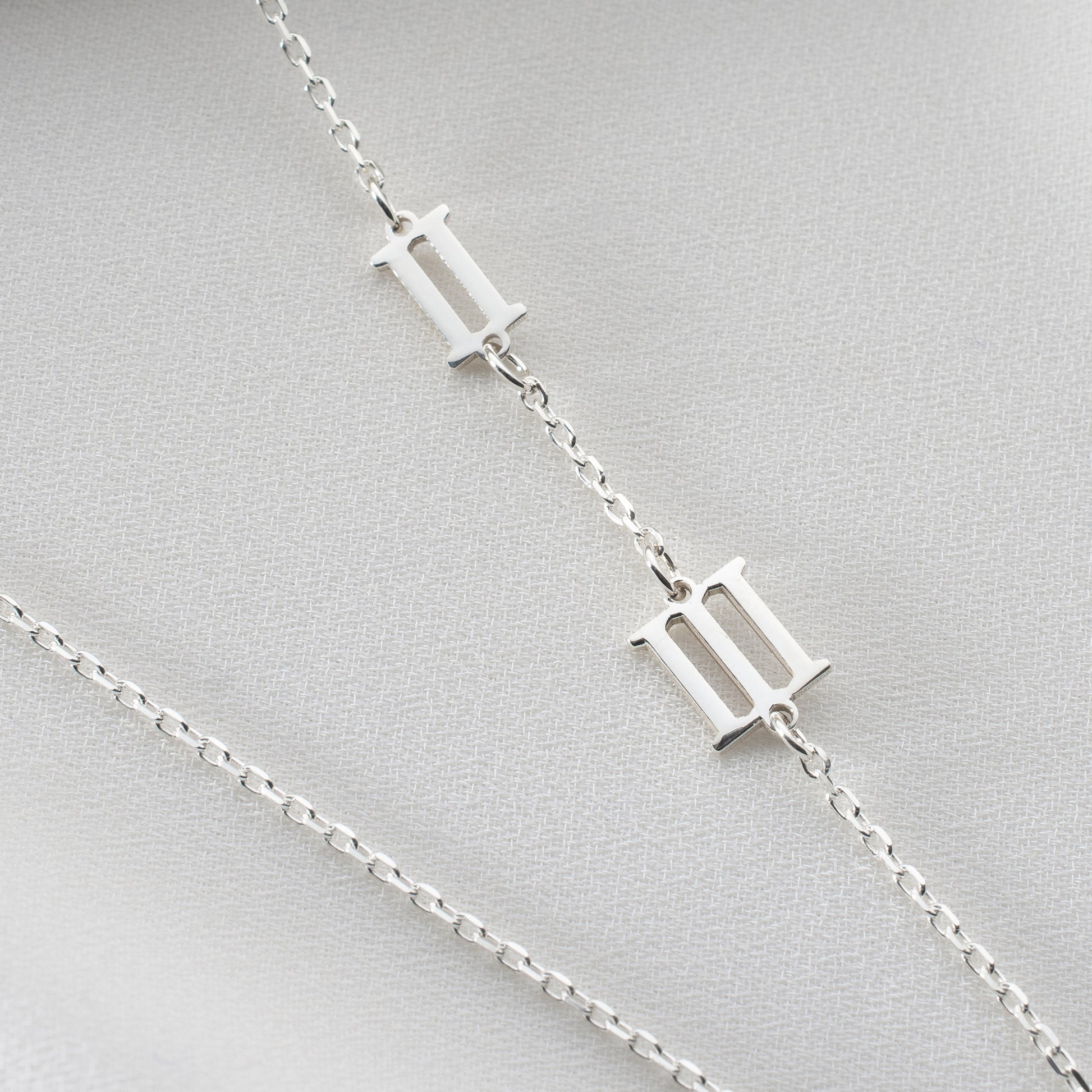 Personalized year necklace with number pendant, meaningful and stylish